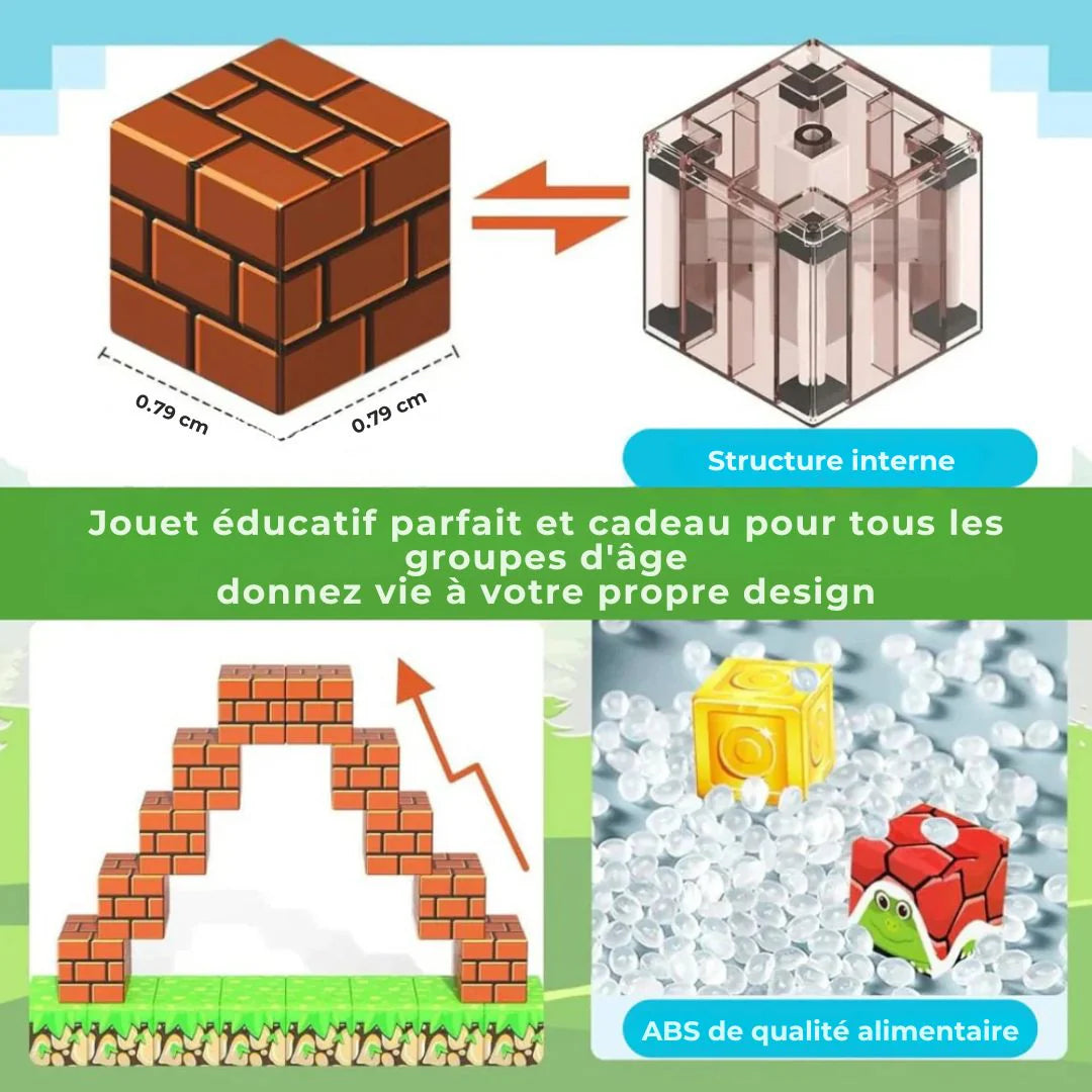 PixelCraft™ – Construis ton univers, bloc après bloc